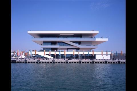 America's Cup Building, Valencia, Spain by David Chipperfield Architects  © DCA